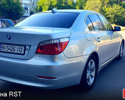 Серый БМВ 5 Серия, объемом двигателя 2 л и пробегом 218 тыс. км за 9300 $, фото 5 на Automoto.ua