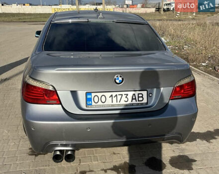 Серый БМВ 5 Серия, объемом двигателя 2 л и пробегом 372 тыс. км за 9500 $, фото 6 на Automoto.ua
