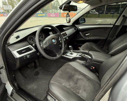 Серый БМВ 5 Серия, объемом двигателя 2 л и пробегом 297 тыс. км за 9200 $, фото 11 на Automoto.ua
