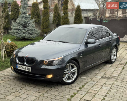 Серый БМВ 5 Серия, объемом двигателя 2 л и пробегом 360 тыс. км за 8750 $, фото 3 на Automoto.ua