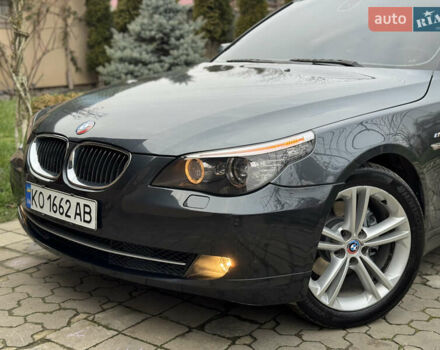 Серый БМВ 5 Серия, объемом двигателя 2 л и пробегом 360 тыс. км за 9850 $, фото 9 на Automoto.ua