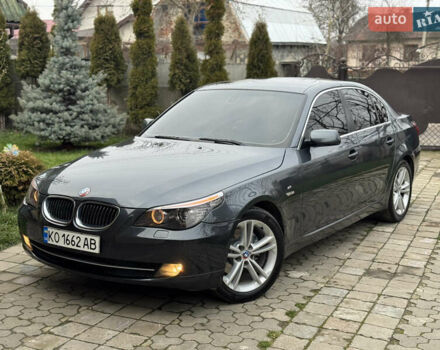 Серый БМВ 5 Серия, объемом двигателя 2 л и пробегом 360 тыс. км за 8750 $, фото 1 на Automoto.ua