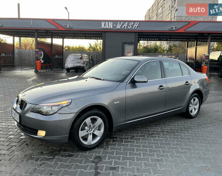 Серый БМВ 5 Серия, объемом двигателя 2 л и пробегом 187 тыс. км за 7900 $, фото 4 на Automoto.ua