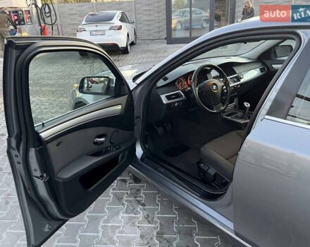 Серый БМВ 5 Серия, объемом двигателя 2 л и пробегом 187 тыс. км за 7900 $, фото 14 на Automoto.ua