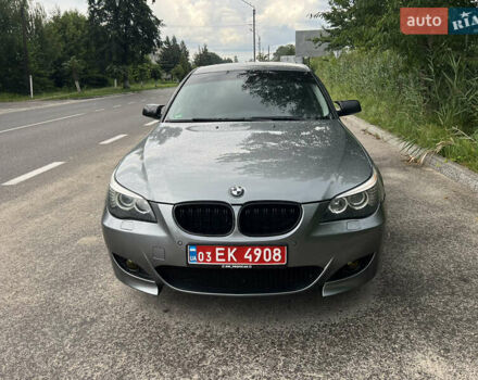 Серый БМВ 5 Серия, объемом двигателя 2 л и пробегом 330 тыс. км за 10350 $, фото 8 на Automoto.ua