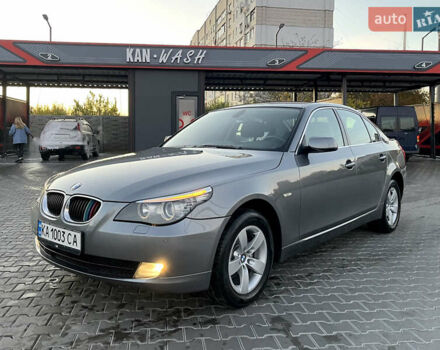 Серый БМВ 5 Серия, объемом двигателя 2 л и пробегом 187 тыс. км за 7900 $, фото 3 на Automoto.ua