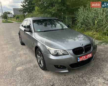 Серый БМВ 5 Серия, объемом двигателя 2 л и пробегом 330 тыс. км за 10350 $, фото 4 на Automoto.ua