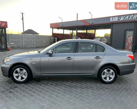 Серый БМВ 5 Серия, объемом двигателя 2 л и пробегом 187 тыс. км за 7900 $, фото 5 на Automoto.ua