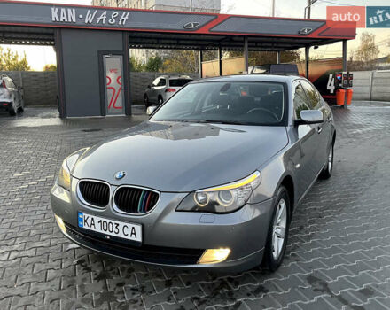 Серый БМВ 5 Серия, объемом двигателя 2 л и пробегом 187 тыс. км за 7900 $, фото 2 на Automoto.ua