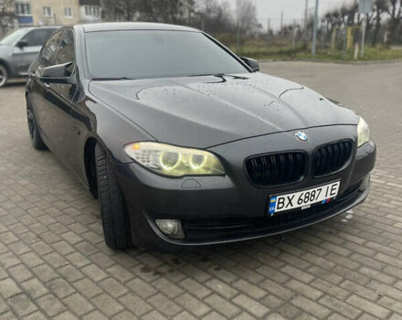 Серый БМВ 5 Серия, объемом двигателя 2 л и пробегом 299 тыс. км за 12500 $, фото 3 на Automoto.ua