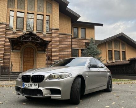 Серый БМВ 5 Серия, объемом двигателя 3 л и пробегом 320 тыс. км за 12500 $, фото 16 на Automoto.ua