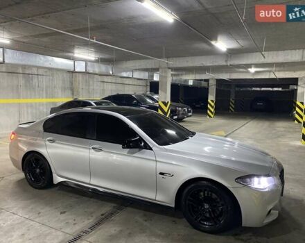 Серый БМВ 5 Серия, объемом двигателя 3 л и пробегом 165 тыс. км за 15500 $, фото 2 на Automoto.ua