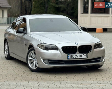 Серый БМВ 5 Серия, объемом двигателя 2 л и пробегом 333 тыс. км за 13900 $, фото 2 на Automoto.ua