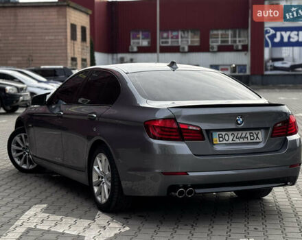 Серый БМВ 5 Серия, объемом двигателя 2 л и пробегом 260 тыс. км за 15450 $, фото 11 на Automoto.ua