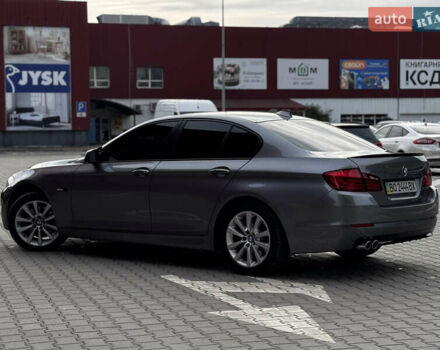 Серый БМВ 5 Серия, объемом двигателя 2 л и пробегом 260 тыс. км за 15450 $, фото 9 на Automoto.ua