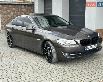 Серый БМВ 5 Серия, объемом двигателя 3 л и пробегом 270 тыс. км за 11700 $, фото 12 на Automoto.ua