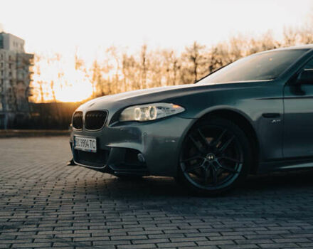 Серый БМВ 5 Серия, объемом двигателя 2 л и пробегом 168 тыс. км за 15500 $, фото 2 на Automoto.ua