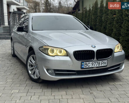 Серый БМВ 5 Серия, объемом двигателя 2 л и пробегом 333 тыс. км за 14100 $, фото 6 на Automoto.ua