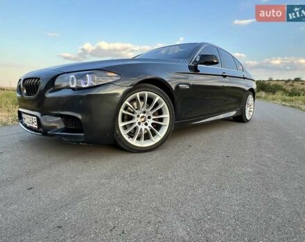 Серый БМВ 5 Серия, объемом двигателя 3 л и пробегом 177 тыс. км за 10800 $, фото 6 на Automoto.ua