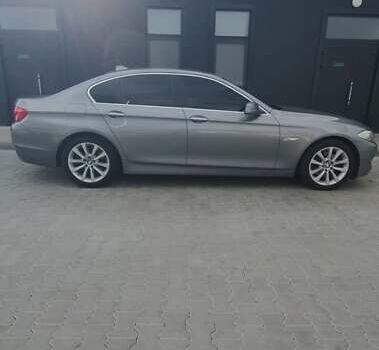 Серый БМВ 5 Серия, объемом двигателя 2 л и пробегом 218 тыс. км за 13800 $, фото 3 на Automoto.ua