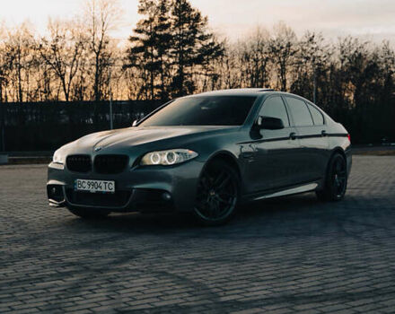 Серый БМВ 5 Серия, объемом двигателя 2 л и пробегом 168 тыс. км за 15500 $, фото 1 на Automoto.ua