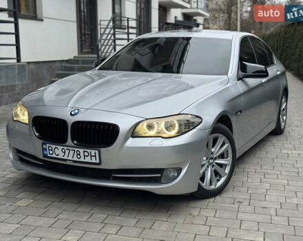 Серый БМВ 5 Серия, объемом двигателя 2 л и пробегом 333 тыс. км за 14100 $, фото 10 на Automoto.ua