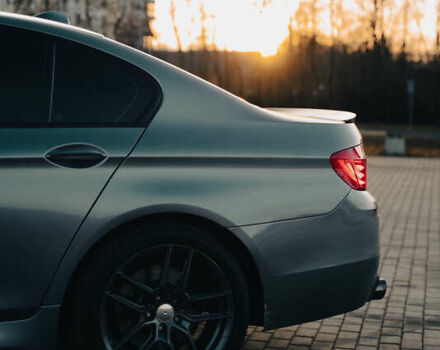 Серый БМВ 5 Серия, объемом двигателя 2 л и пробегом 168 тыс. км за 15500 $, фото 4 на Automoto.ua