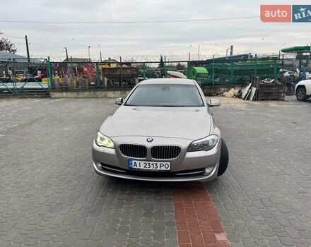 Серый БМВ 5 Серия, объемом двигателя 2 л и пробегом 354 тыс. км за 15000 $, фото 1 на Automoto.ua
