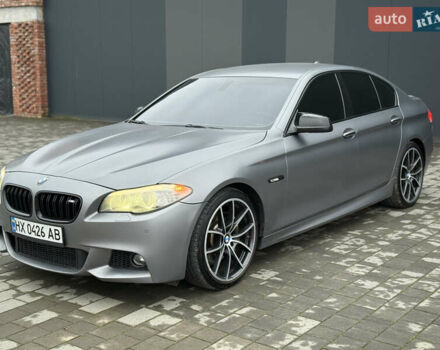 Серый БМВ 5 Серия, объемом двигателя 2.99 л и пробегом 240 тыс. км за 14900 $, фото 4 на Automoto.ua