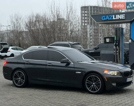Серый БМВ 5 Серия, объемом двигателя 3 л и пробегом 360 тыс. км за 12250 $, фото 4 на Automoto.ua