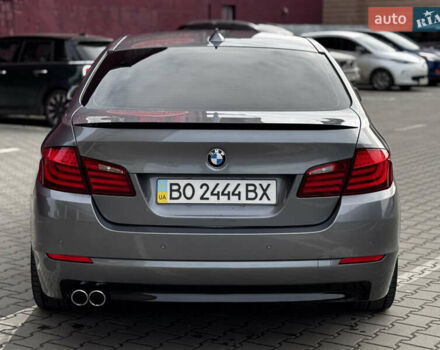 Серый БМВ 5 Серия, объемом двигателя 2 л и пробегом 260 тыс. км за 15450 $, фото 13 на Automoto.ua