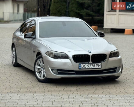 Серый БМВ 5 Серия, объемом двигателя 2 л и пробегом 333 тыс. км за 13900 $, фото 1 на Automoto.ua