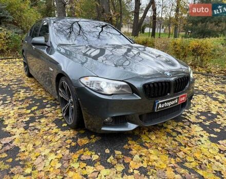 Серый БМВ 5 Серия, объемом двигателя 3 л и пробегом 275 тыс. км за 13490 $, фото 2 на Automoto.ua