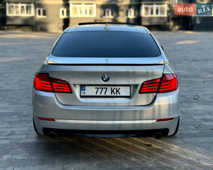Серый БМВ 5 Серия, объемом двигателя 3 л и пробегом 260 тыс. км за 13400 $, фото 4 на Automoto.ua