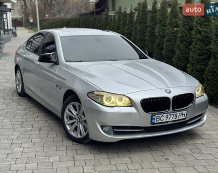 Серый БМВ 5 Серия, объемом двигателя 2 л и пробегом 333 тыс. км за 14100 $, фото 5 на Automoto.ua