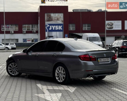 Серый БМВ 5 Серия, объемом двигателя 2 л и пробегом 260 тыс. км за 15450 $, фото 10 на Automoto.ua