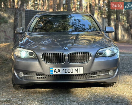 Серый БМВ 5 Серия, объемом двигателя 2.5 л и пробегом 128 тыс. км за 12900 $, фото 1 на Automoto.ua