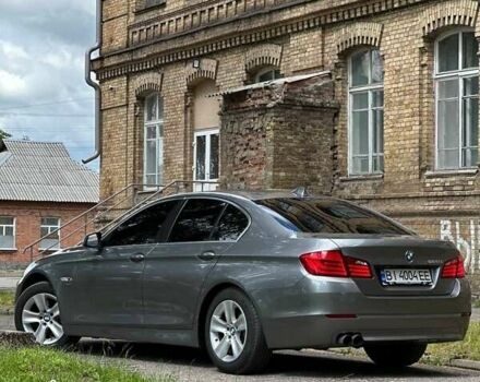 Серый БМВ 5 Серия, объемом двигателя 2 л и пробегом 265 тыс. км за 12299 $, фото 4 на Automoto.ua