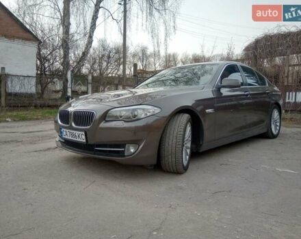 Серый БМВ 5 Серия, объемом двигателя 3 л и пробегом 200 тыс. км за 14800 $, фото 2 на Automoto.ua