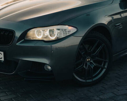 Серый БМВ 5 Серия, объемом двигателя 2 л и пробегом 168 тыс. км за 15500 $, фото 3 на Automoto.ua