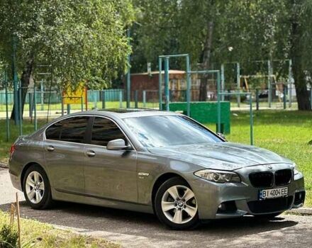 Серый БМВ 5 Серия, объемом двигателя 2 л и пробегом 265 тыс. км за 12299 $, фото 9 на Automoto.ua