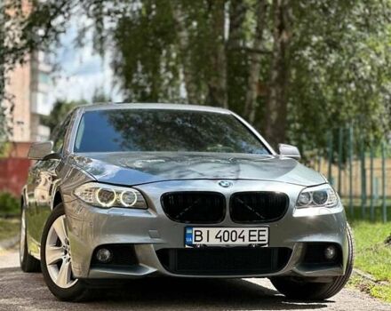 Серый БМВ 5 Серия, объемом двигателя 2 л и пробегом 265 тыс. км за 12299 $, фото 1 на Automoto.ua