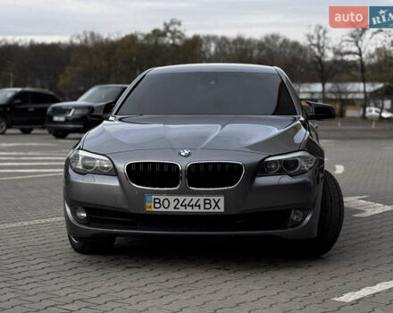 Серый БМВ 5 Серия, объемом двигателя 2 л и пробегом 260 тыс. км за 15450 $, фото 3 на Automoto.ua