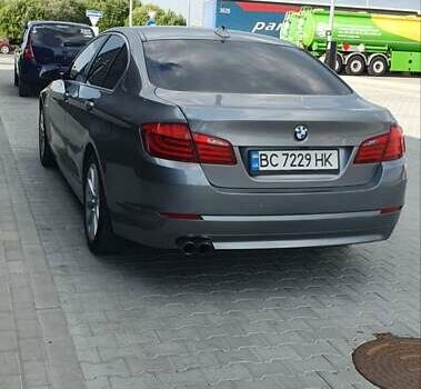 Серый БМВ 5 Серия, объемом двигателя 2 л и пробегом 218 тыс. км за 13800 $, фото 2 на Automoto.ua