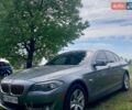 Серый БМВ 5 Серия, объемом двигателя 2 л и пробегом 188 тыс. км за 13300 $, фото 1 на Automoto.ua