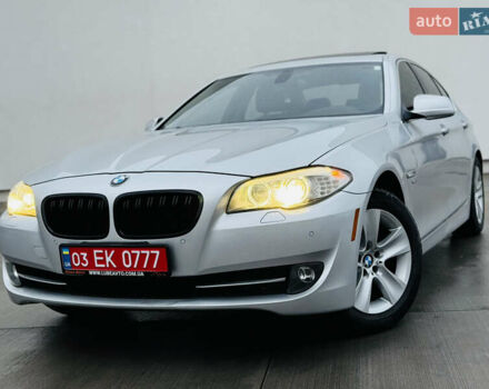 Серый БМВ 5 Серия, объемом двигателя 2 л и пробегом 255 тыс. км за 12000 $, фото 8 на Automoto.ua