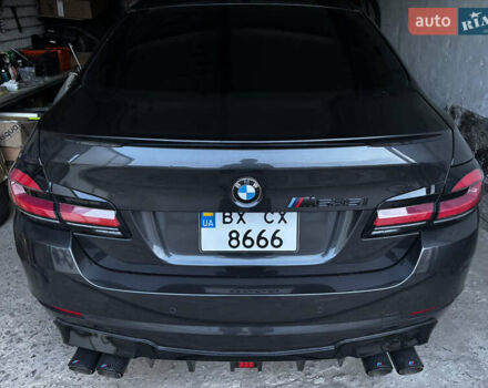 Серый БМВ 5 Серия, объемом двигателя 3 л и пробегом 272 тыс. км за 17000 $, фото 75 на Automoto.ua
