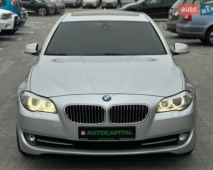 Серый БМВ 5 Серия, объемом двигателя 2 л и пробегом 195 тыс. км за 11990 $, фото 1 на Automoto.ua