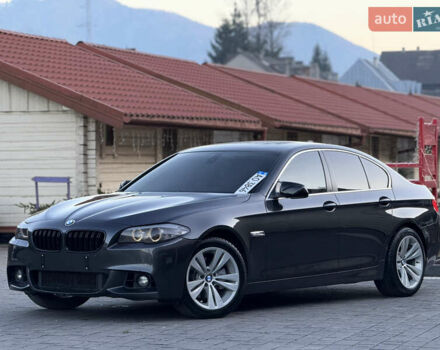 Серый БМВ 5 Серия, объемом двигателя 2 л и пробегом 252 тыс. км за 14899 $, фото 2 на Automoto.ua