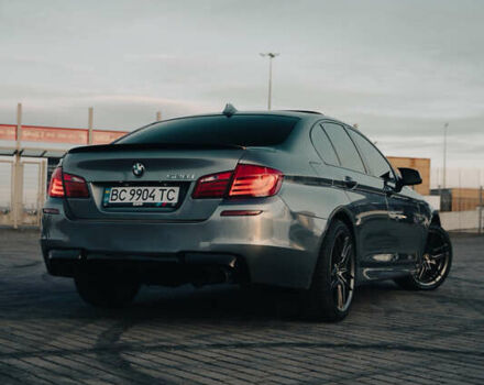 Серый БМВ 5 Серия, объемом двигателя 2 л и пробегом 168 тыс. км за 15500 $, фото 5 на Automoto.ua